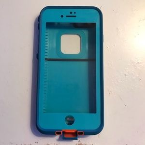 Aqua blue Lifeproof case iPhone 7/8